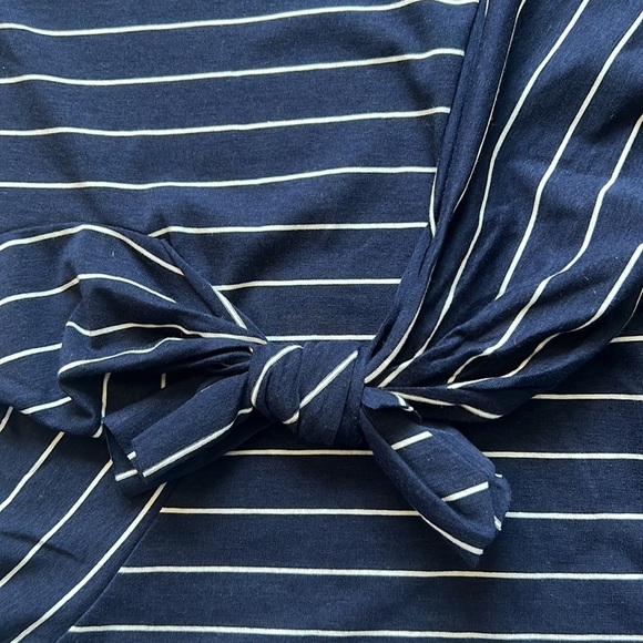 Geometric Lines T-shirt Navy Blue S - Picture 5 of 6